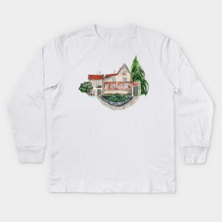 Old house Kids Long Sleeve T-Shirt